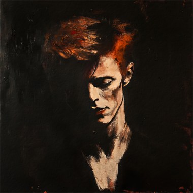 David Bowie schilderij